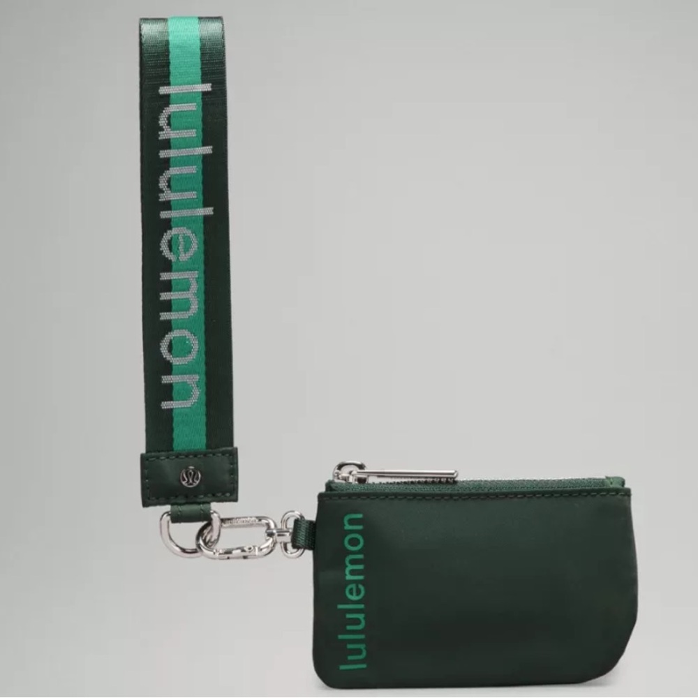 Lululemon Green Pouch & Wrist Strap Set🥬 - Picture 2 of 8